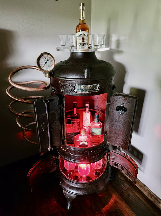 Vintage Hot Water Tank Bar