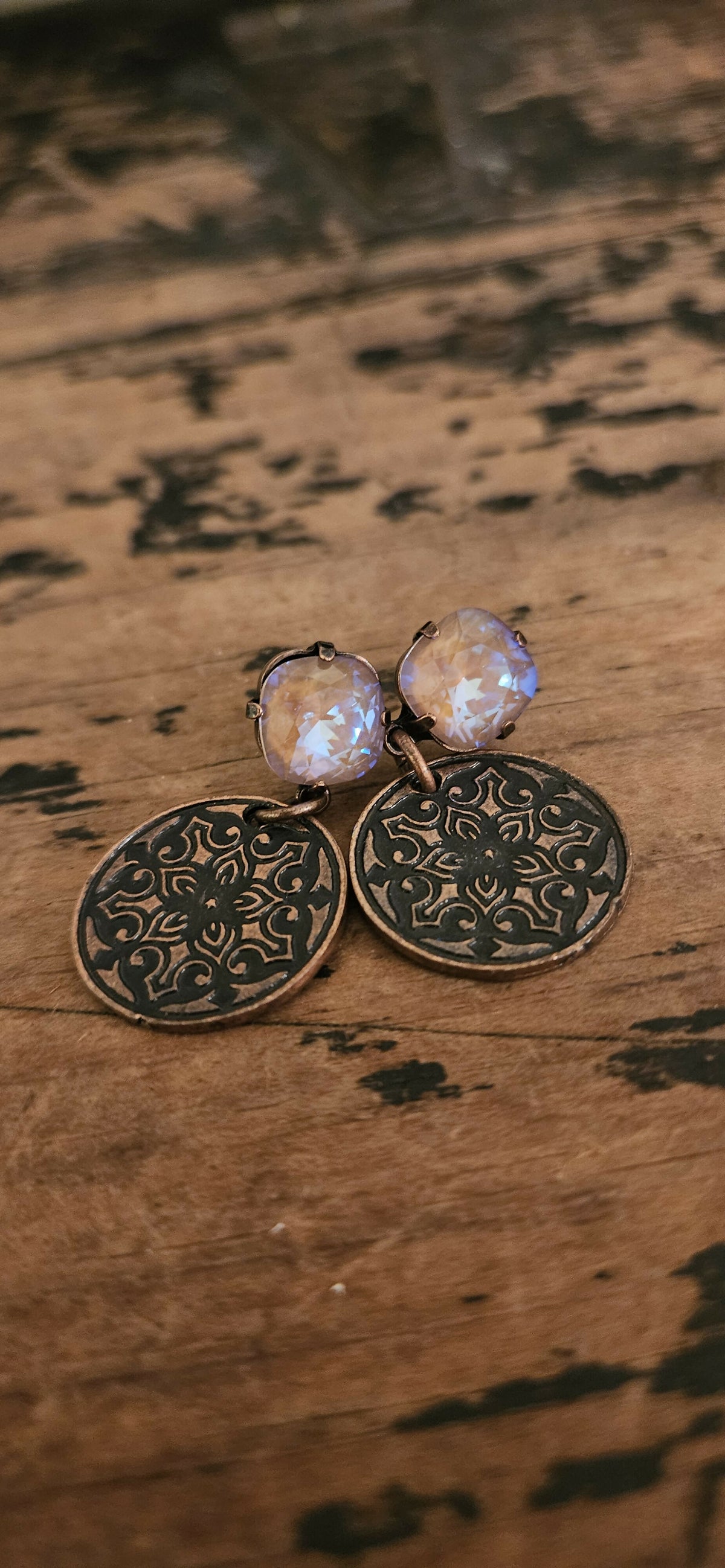 Anytime Crystals 10mm Swarovski Crystal Earrings