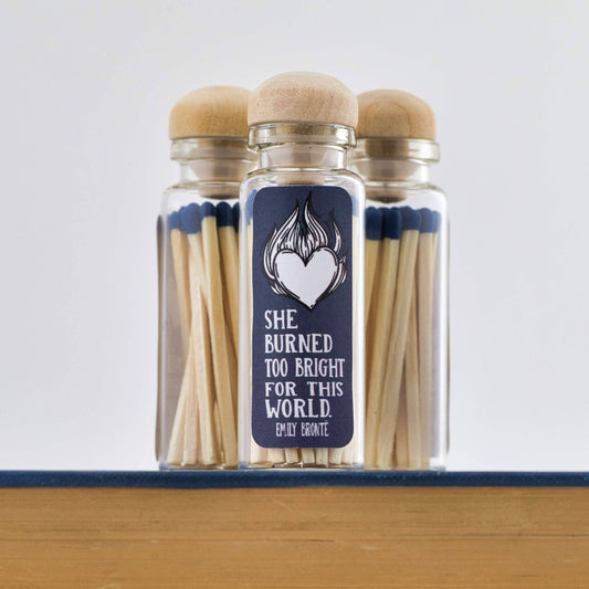 Candle Matches / Emily Bront√´ / Bookstore Sideline / Bookish