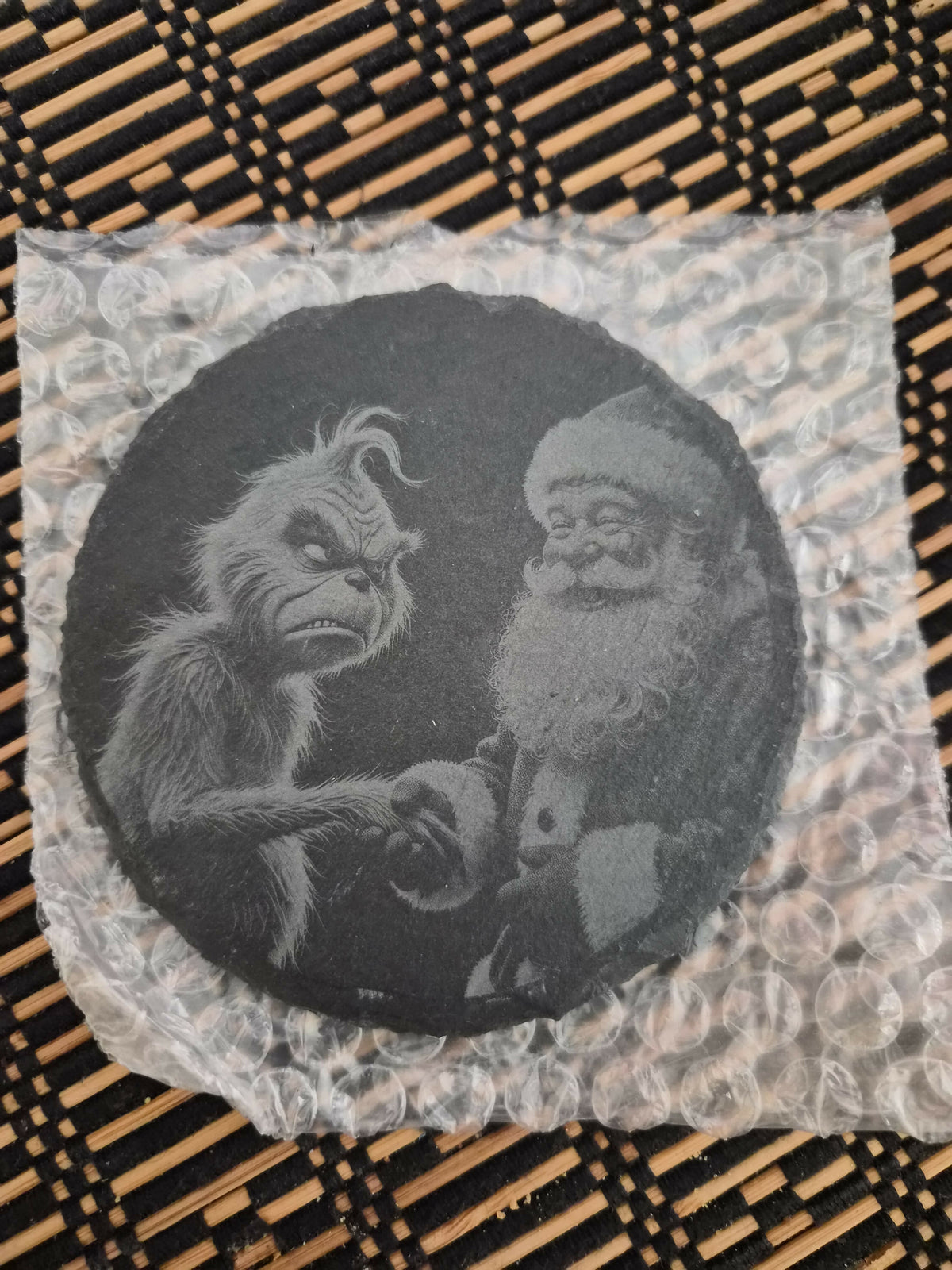 Grinch Slate Coaster Collection