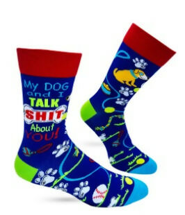My Dog and I Men's Socks