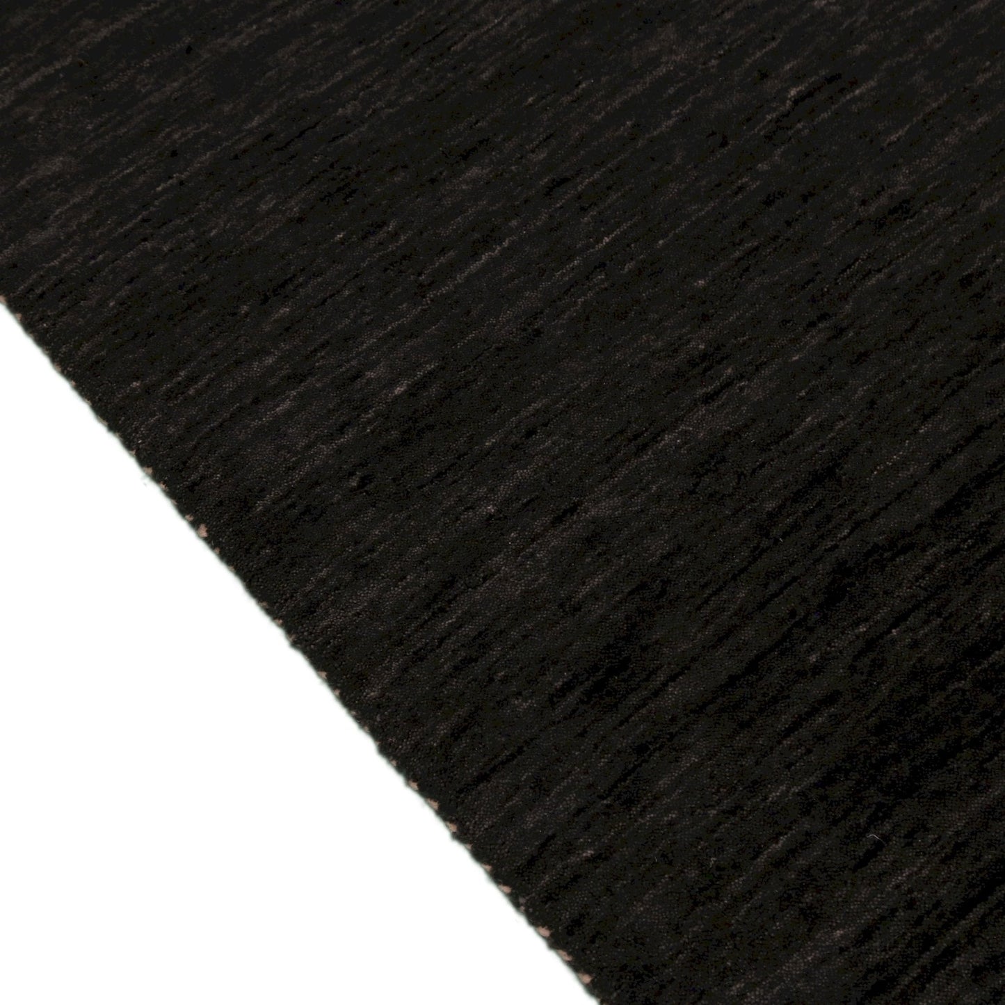 Contemporary Design Charcoal Hand Loomed Wool Area Rug