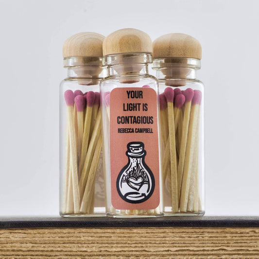 Candle Matches / Bookish / Bookstore Gift / Rebecca Campbell