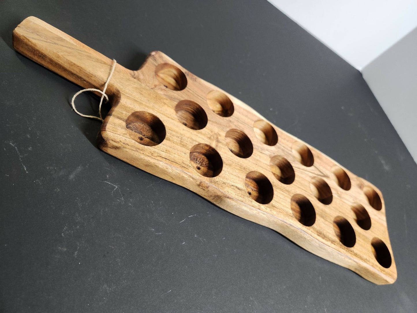 Acacia wood Char-shooterie board 11