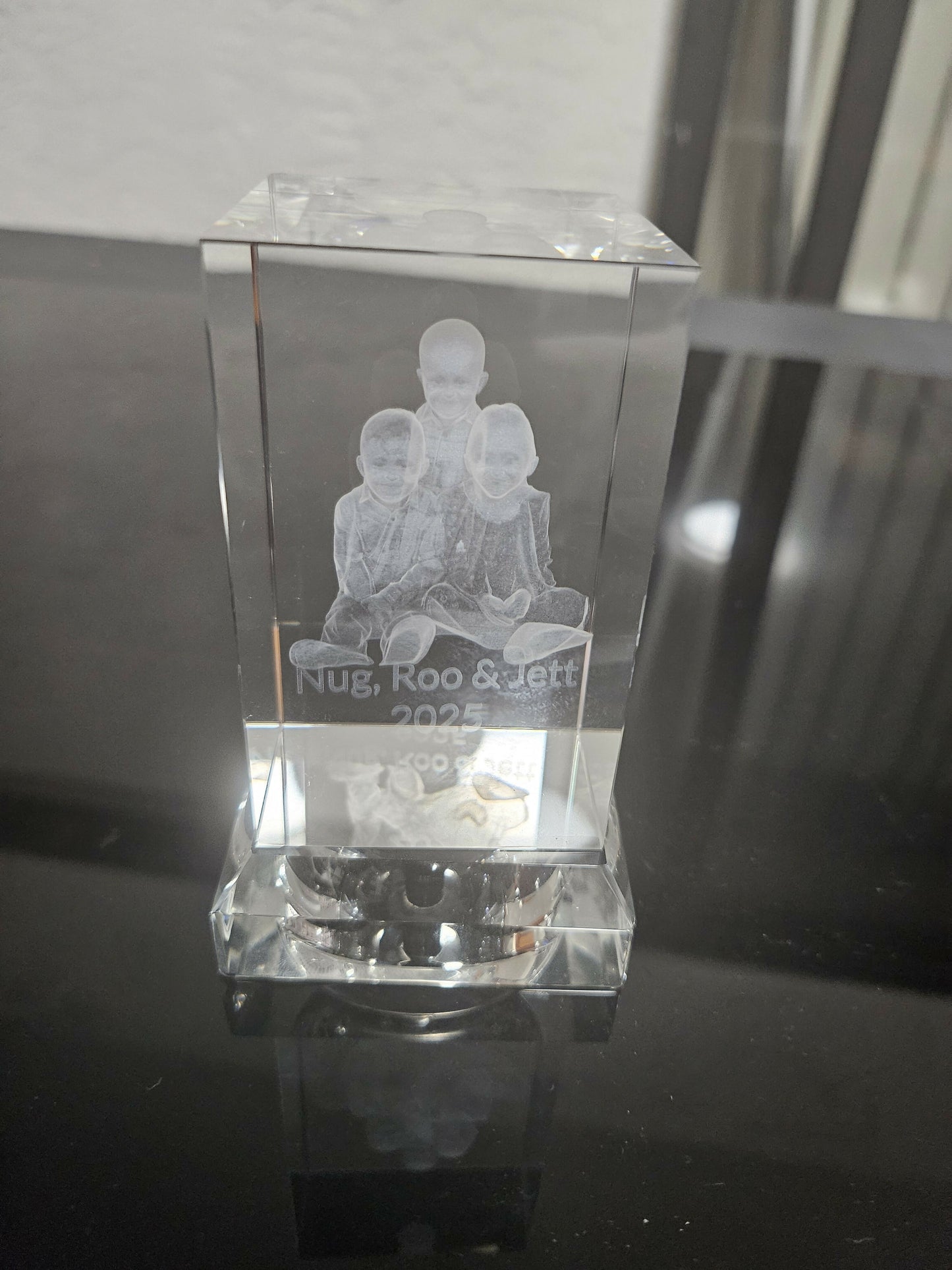 3D Personalized Crystal Internal Engraving