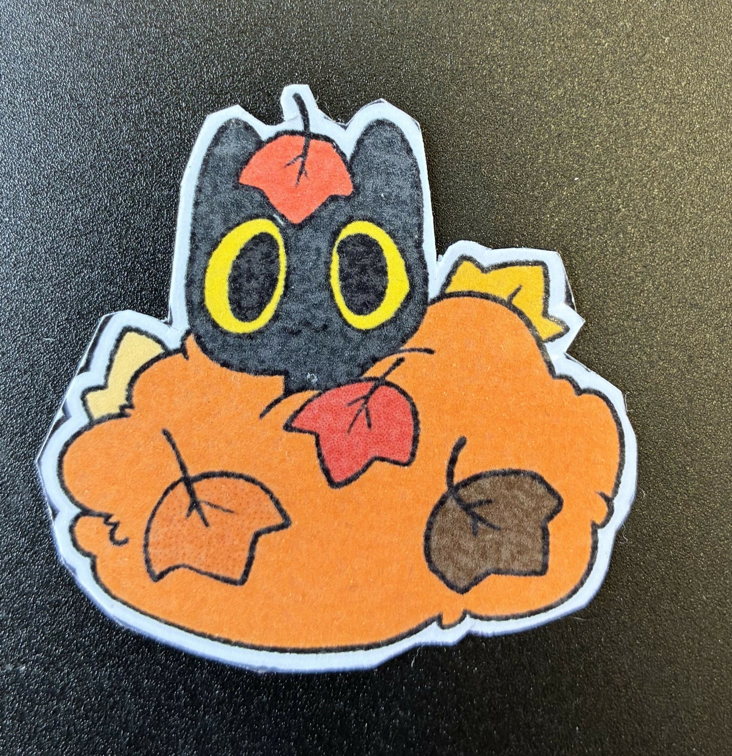 Toby Cat Halloween Stickers