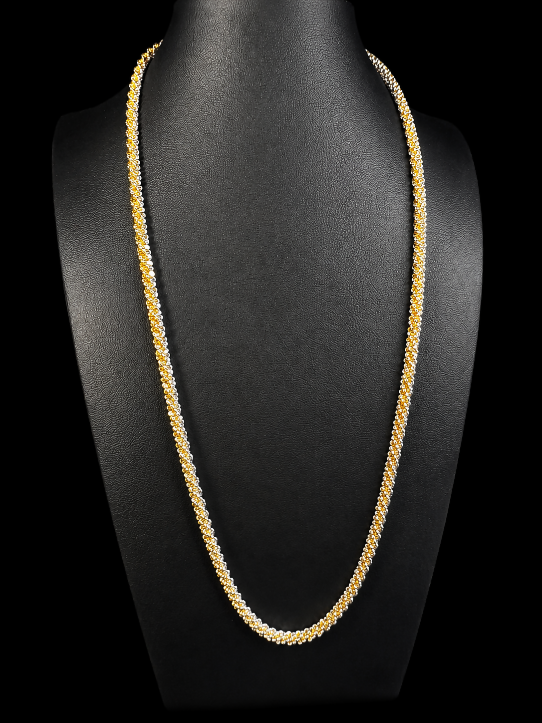 Italian Sterling Silver Woven Necklace by Milor – 925 Italy