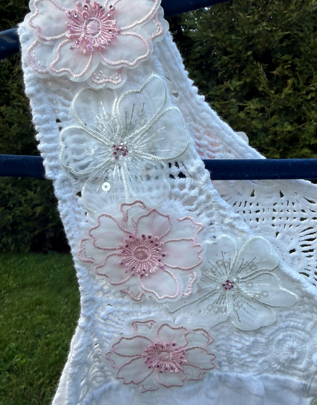 Upcycled Summer Sleeveless Blouse ~ Medium