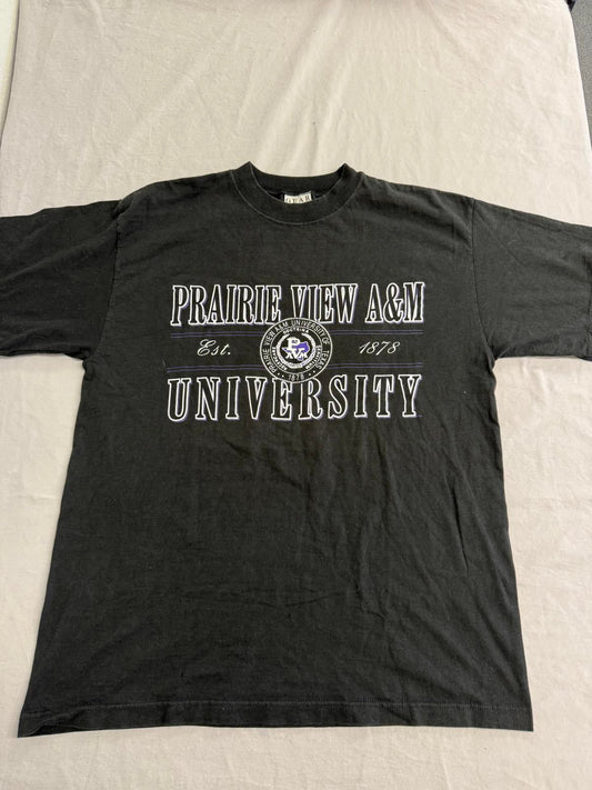 VTG Prairie View A&M University T-shirt HBCU Made in USA L