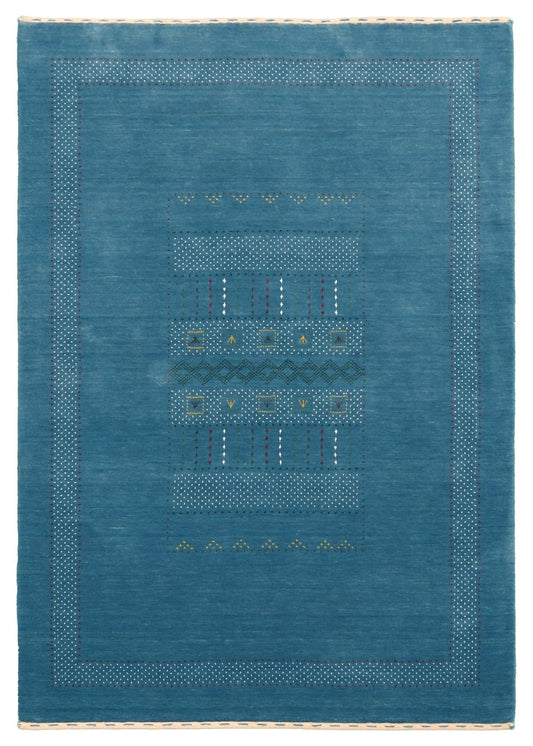 Gabbeh Design Hand Loomed Wool Area Rug