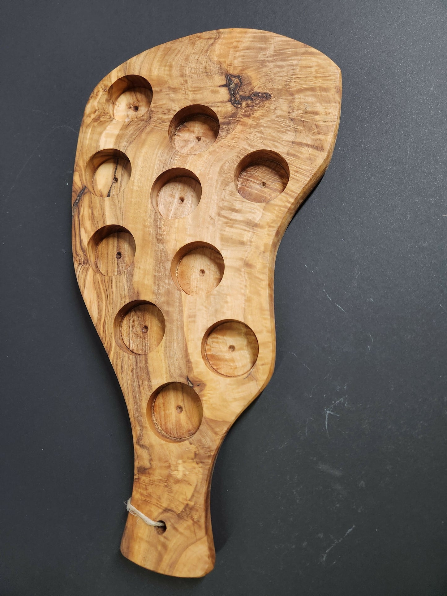 Olive wood Char-shooterie board 1