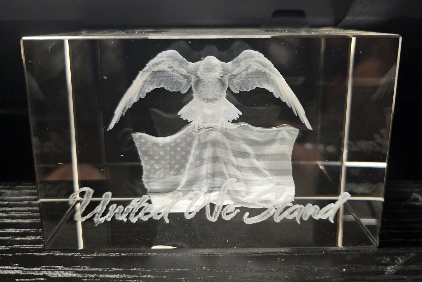 3D Inner Engraved K9 Crystal