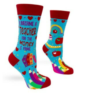 I Became a Teacher Women's Socks