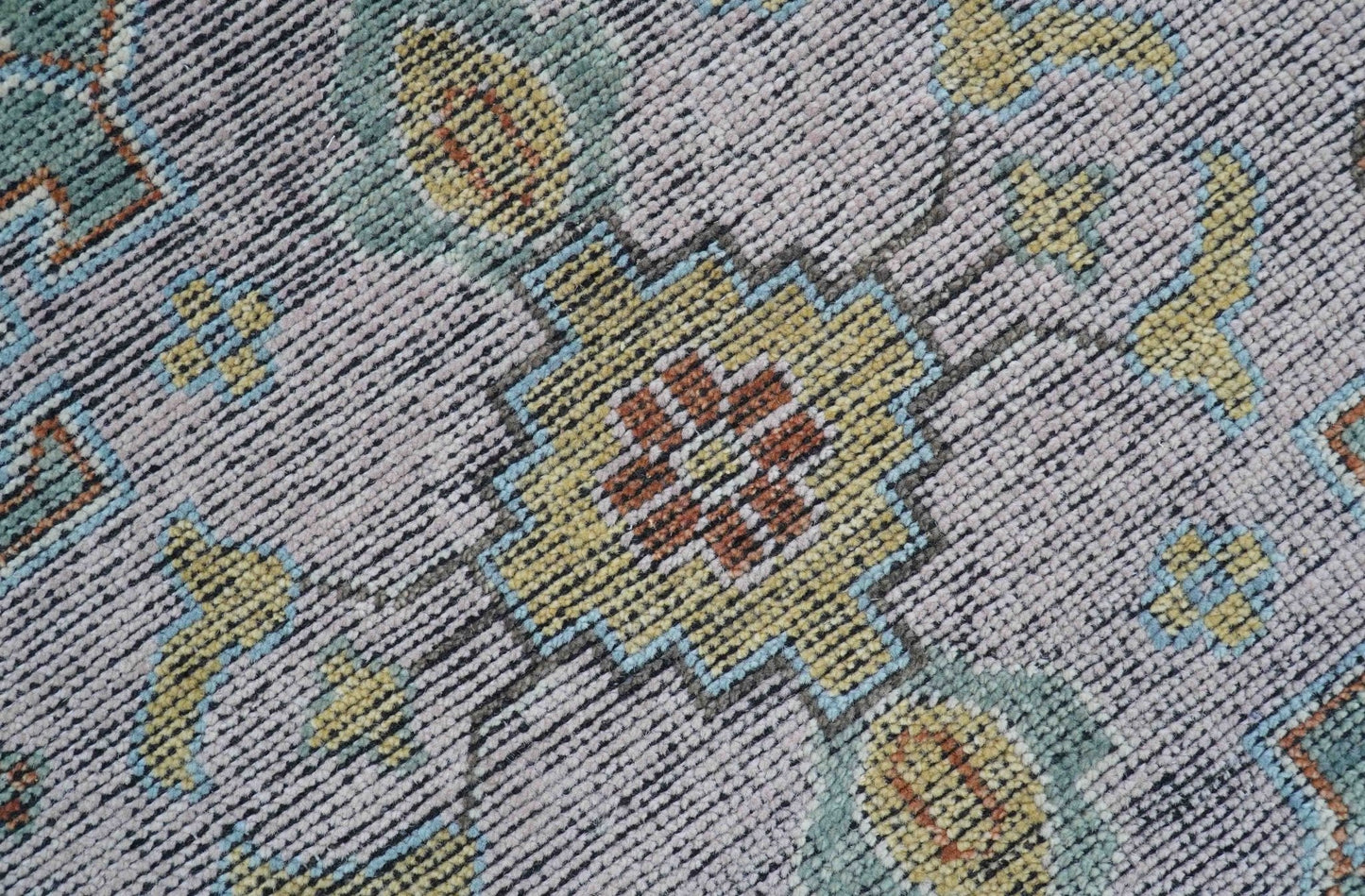 Idris Custom Made Peach, Rust And Beige Turkish Design Hand Knotted Wool Rug