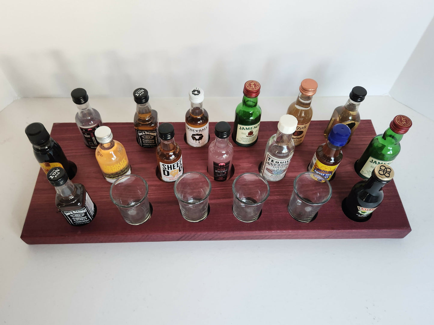 Purple Heart Char-shooterie board