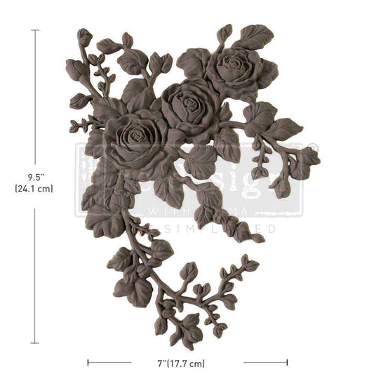DECOR POLY – VELVET CASCADE LEFT
