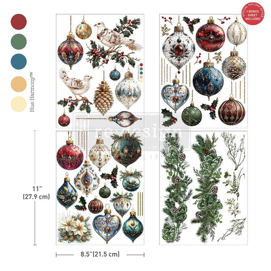 MIDDY TRANSFERS® – Gilded Elegance – 4 SHEETS, 8.5″X11