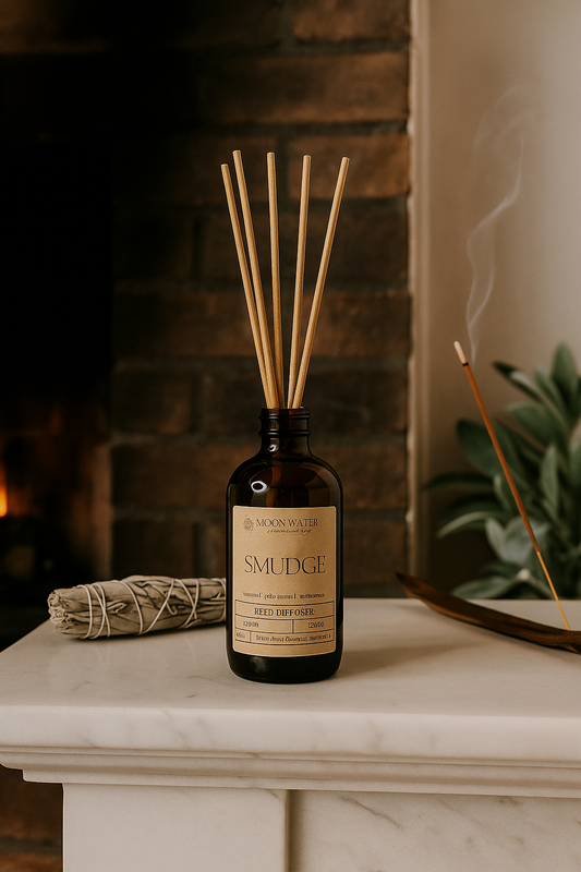STEVIE - Reed Diffuser - Inspired by Stevie Nicks! -- Frankincense, Myrrh, Vetiver, Neroli & Patchouli -- by Moon Water Apothecary! (Copy)