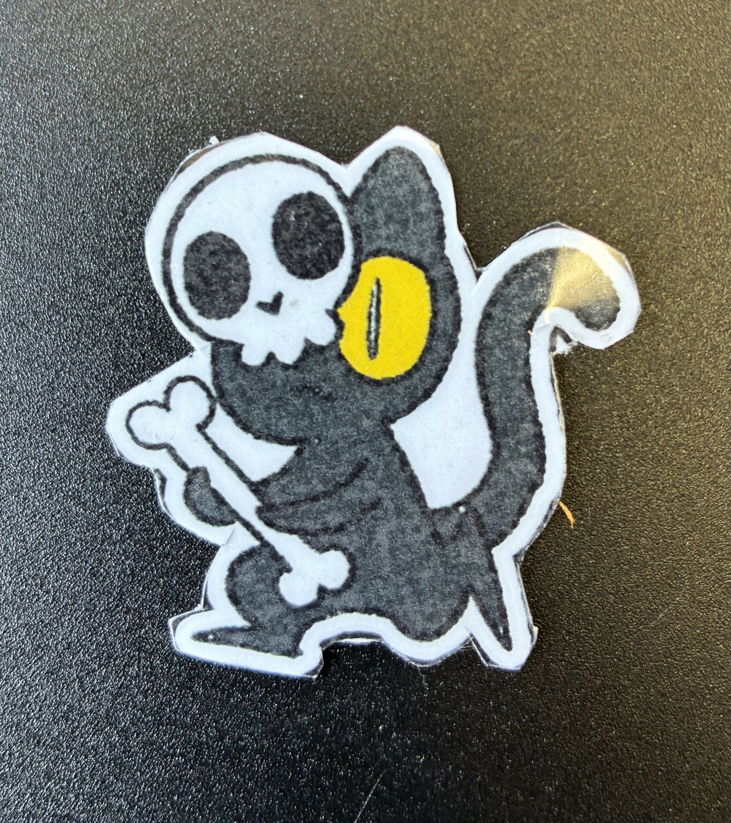 Toby Cat Halloween Stickers