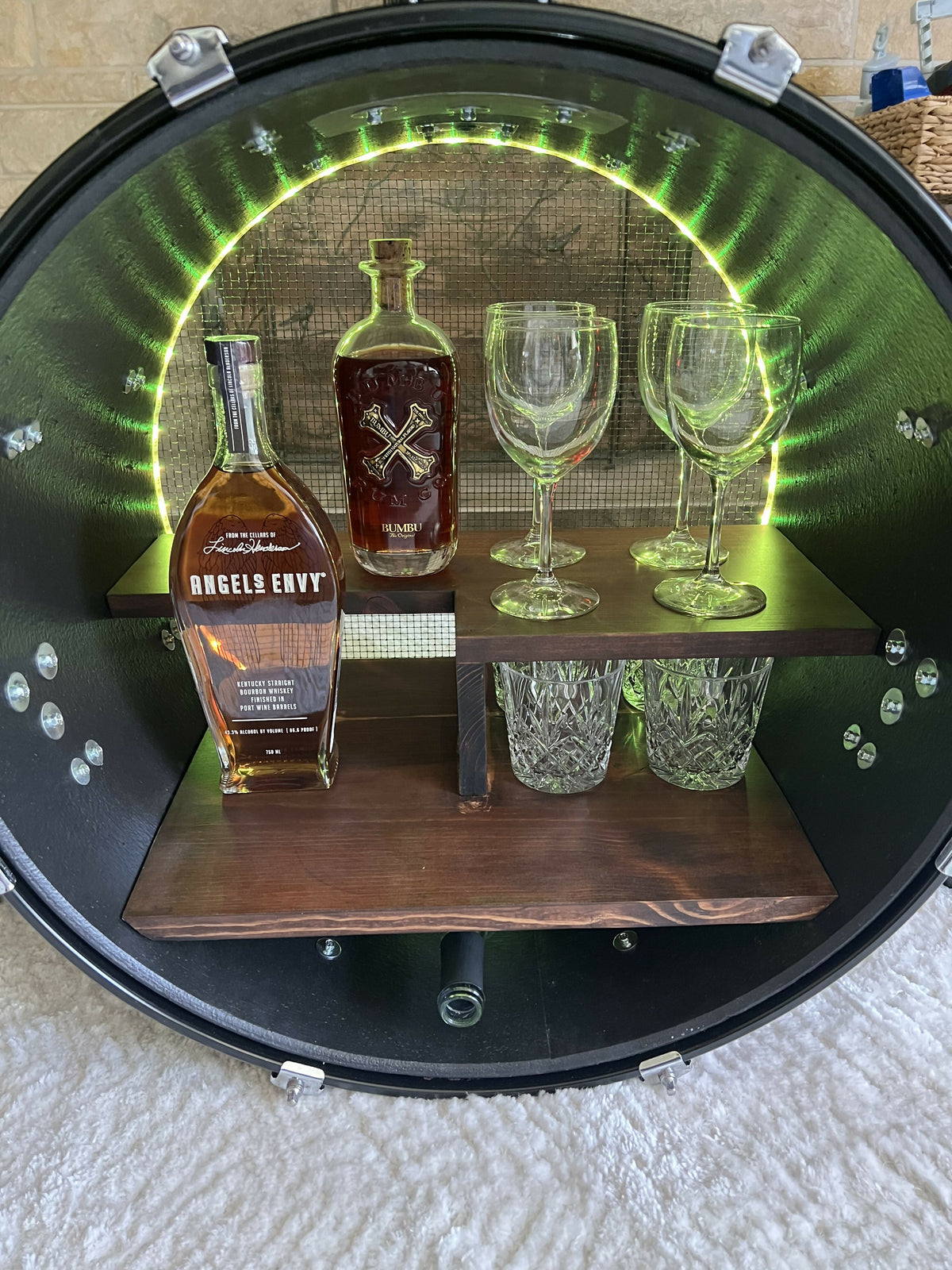 Drum Table console