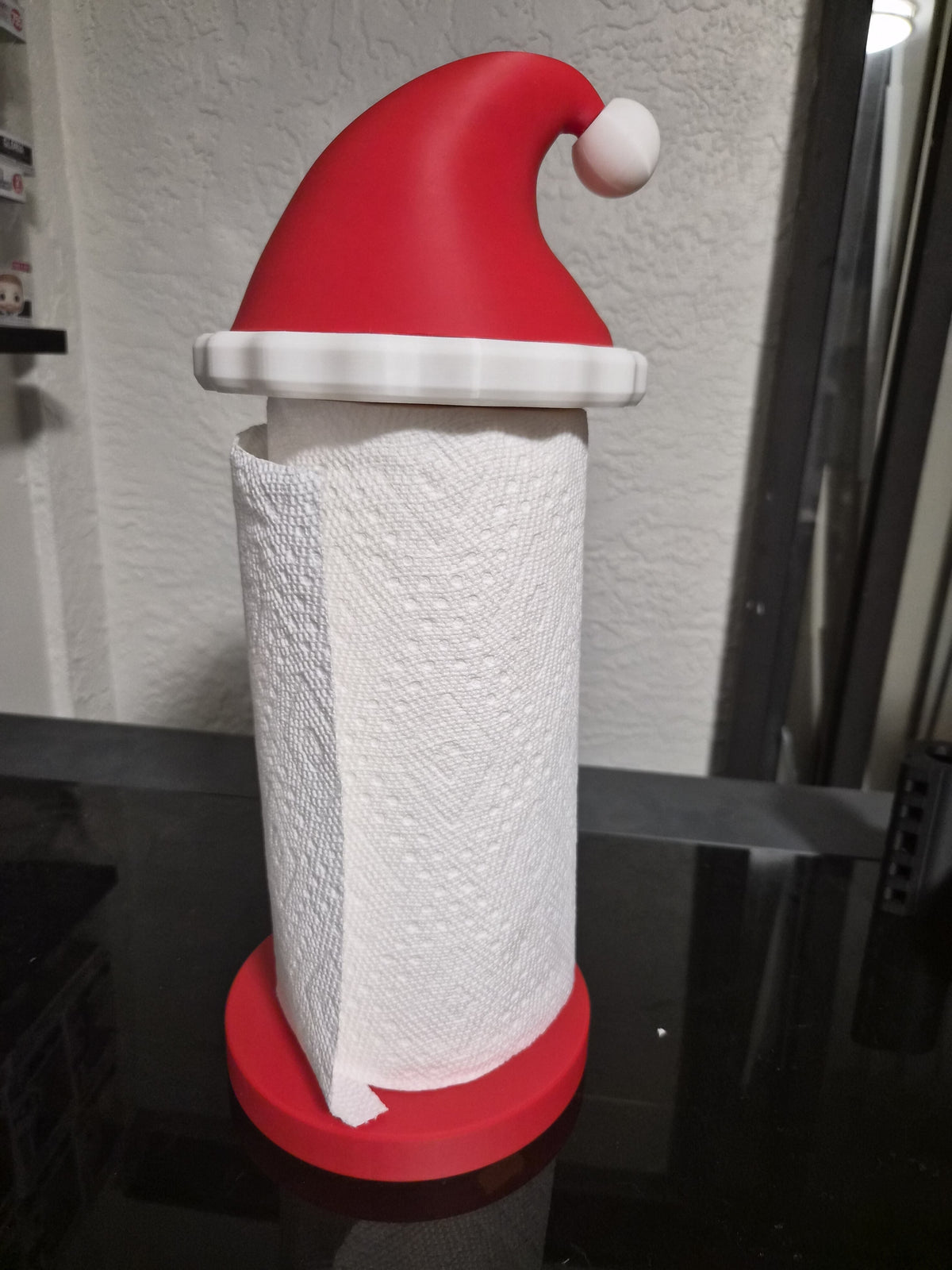 Santa Hat Paper Towel Holder