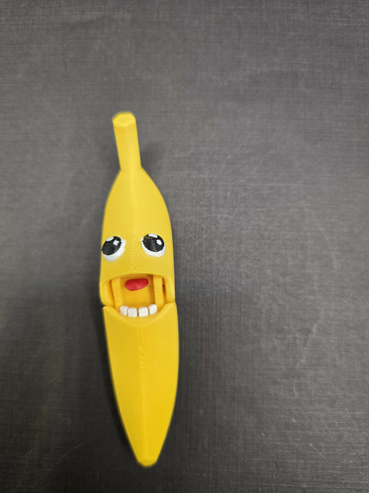 Articulated Banana Keychain