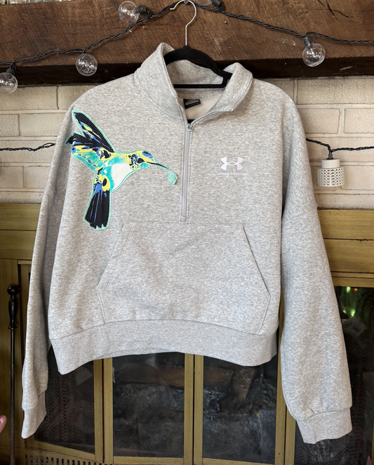 Upcycled Under Armor Sweatshirt Womens Large