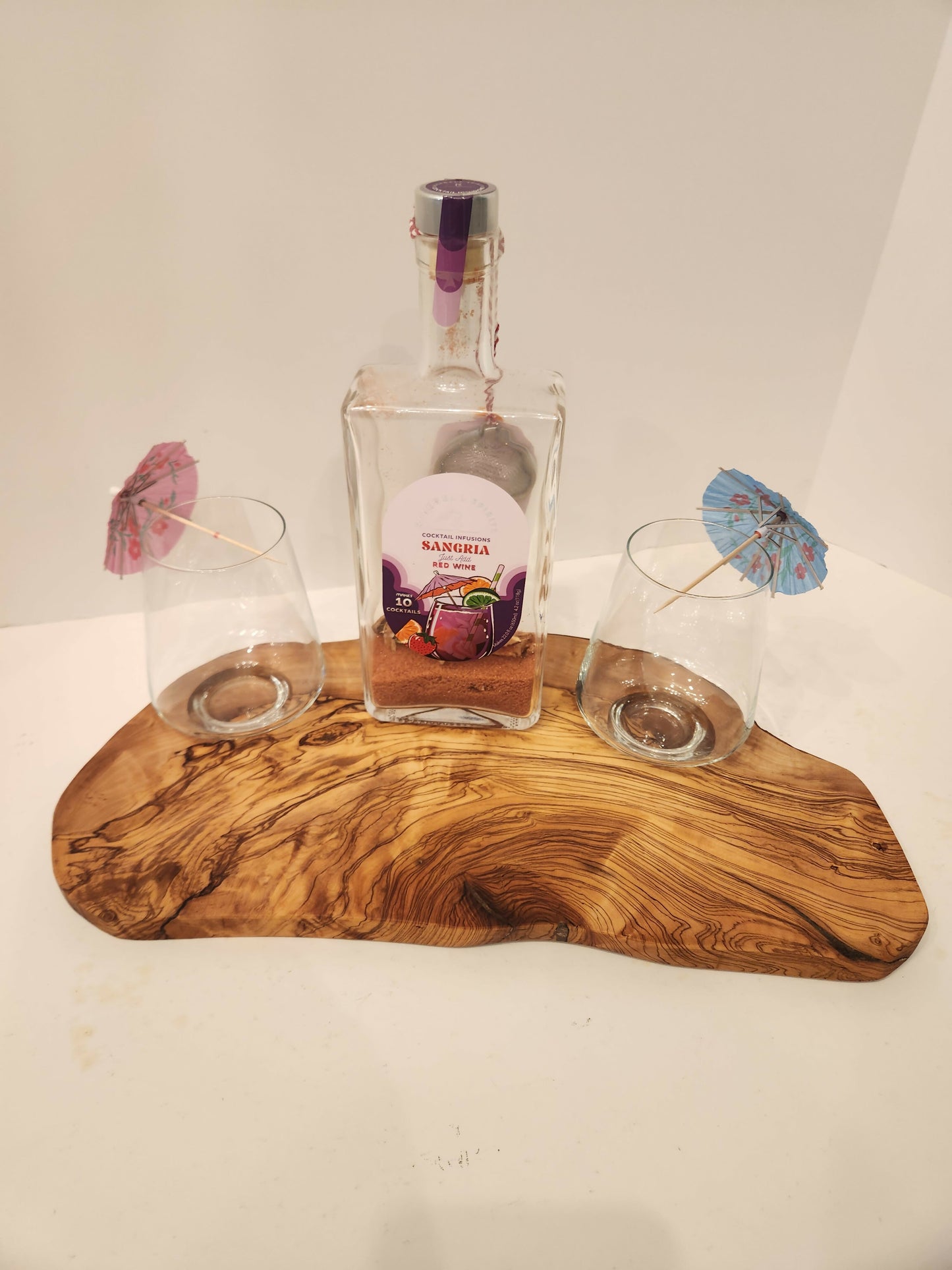 Char-Shooterie board and Sangria Cocktail set