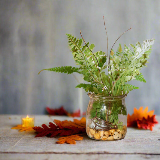 Maidenhair Fern Small Jar