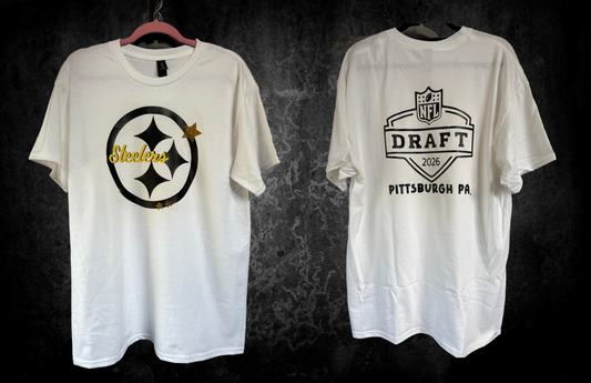 NFL Draft Steelers Unisex Large T-shirt