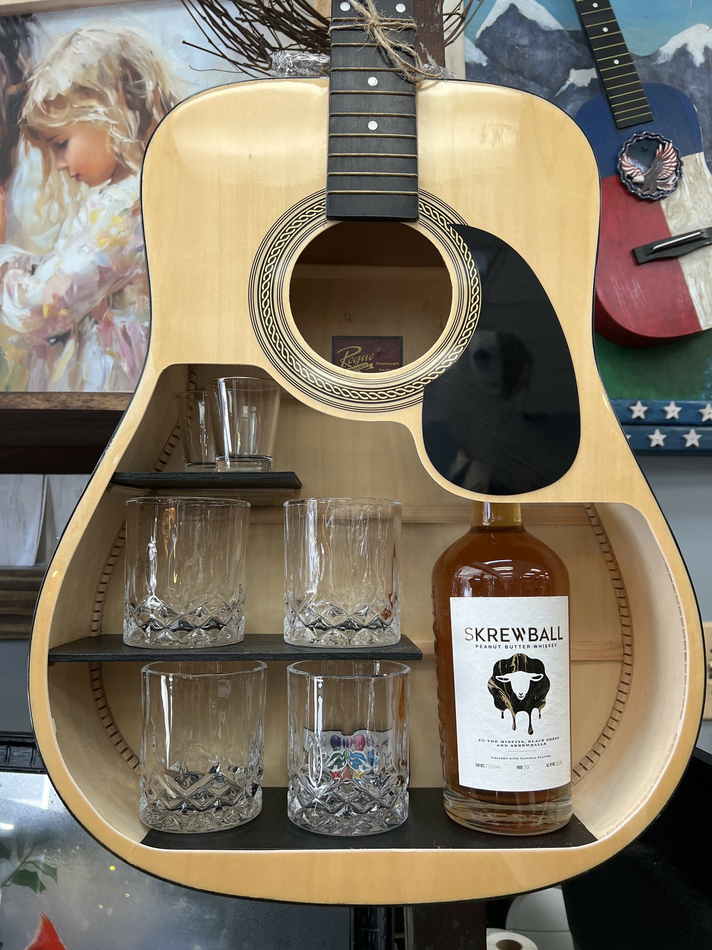 Whiskey guitar