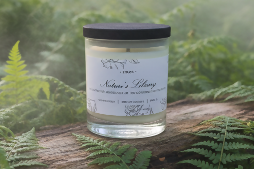 “Nature’s Library” Candle