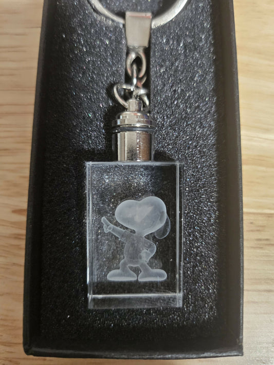 Crystal Light up Keychains