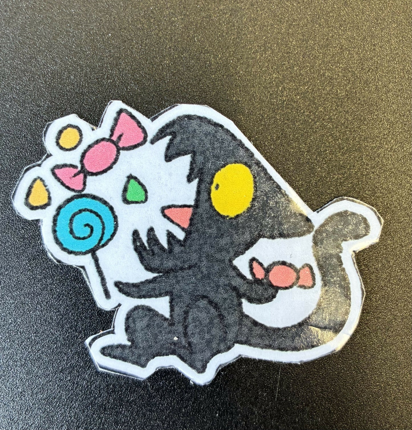 Toby Cat Halloween Stickers