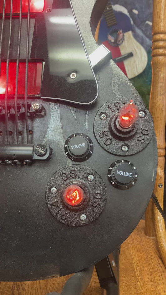 Black Electric Guitar