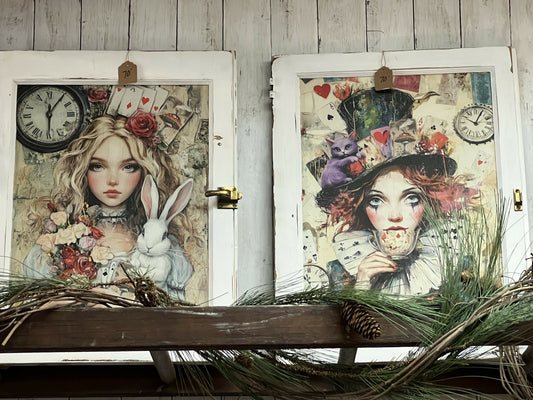 Wonderland Cabinet Art