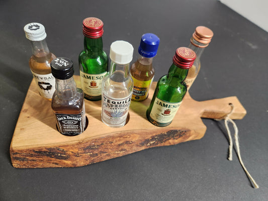 Olive wood Char-shooterie board 5