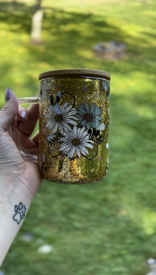 Bee and Flowers
