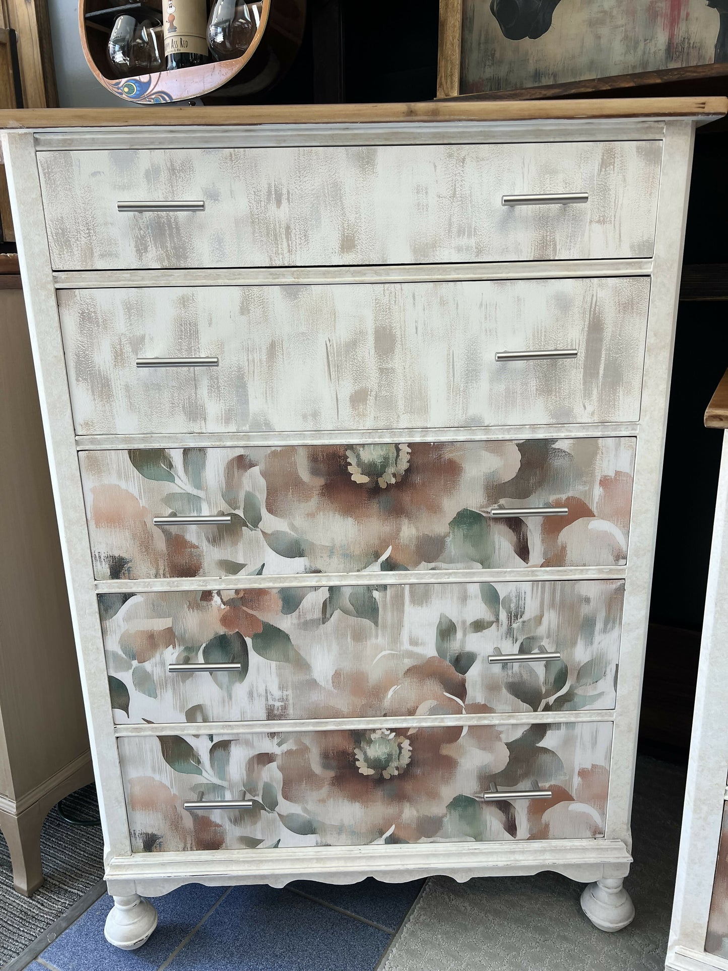 Spring Blossom Tall Dresser
