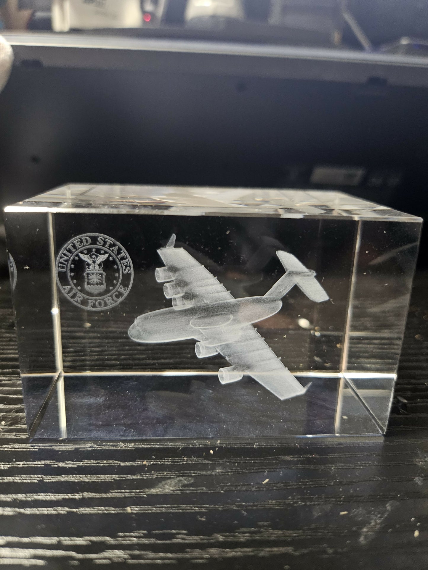 3D Inner Engraved K9 Crystal