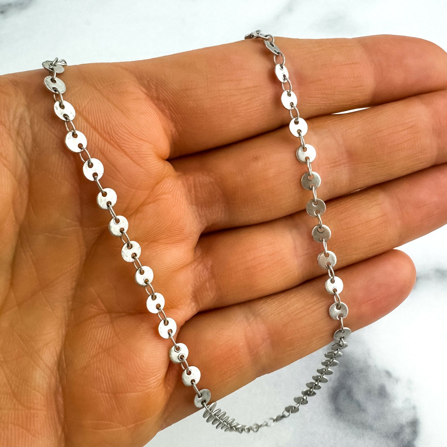 Silver Layering Chain Necklace