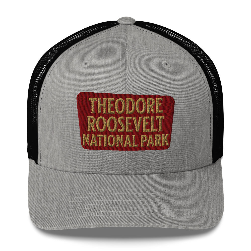Theodore Roosevelt National Park Sign Embroidered Trucker Hat