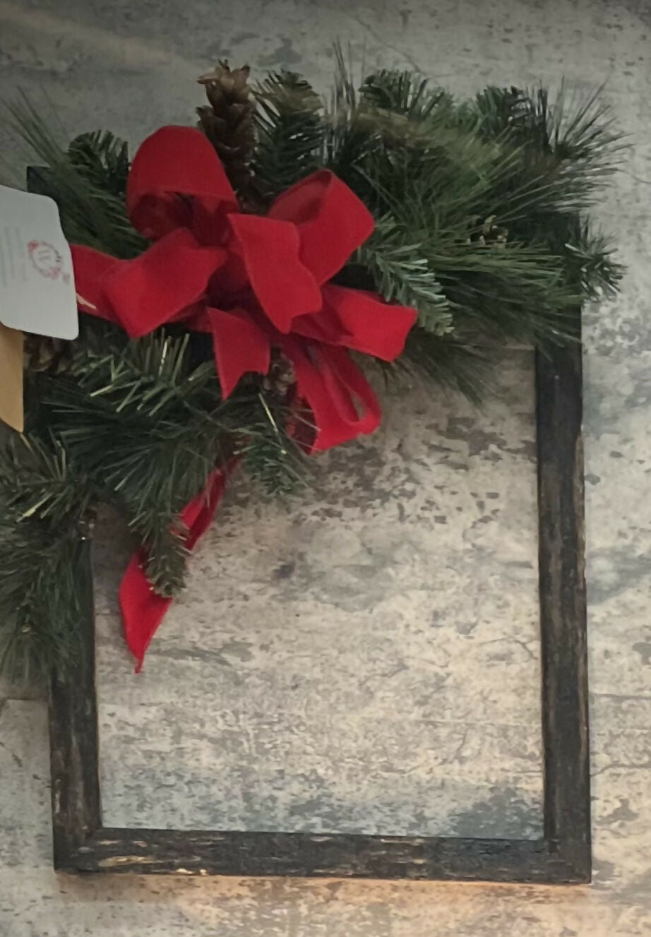 Anytime Crystals Handcrafted Frame Wreath