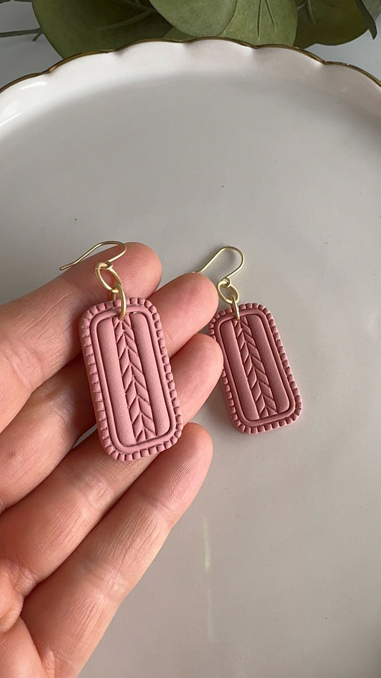 Viv Clay Earring