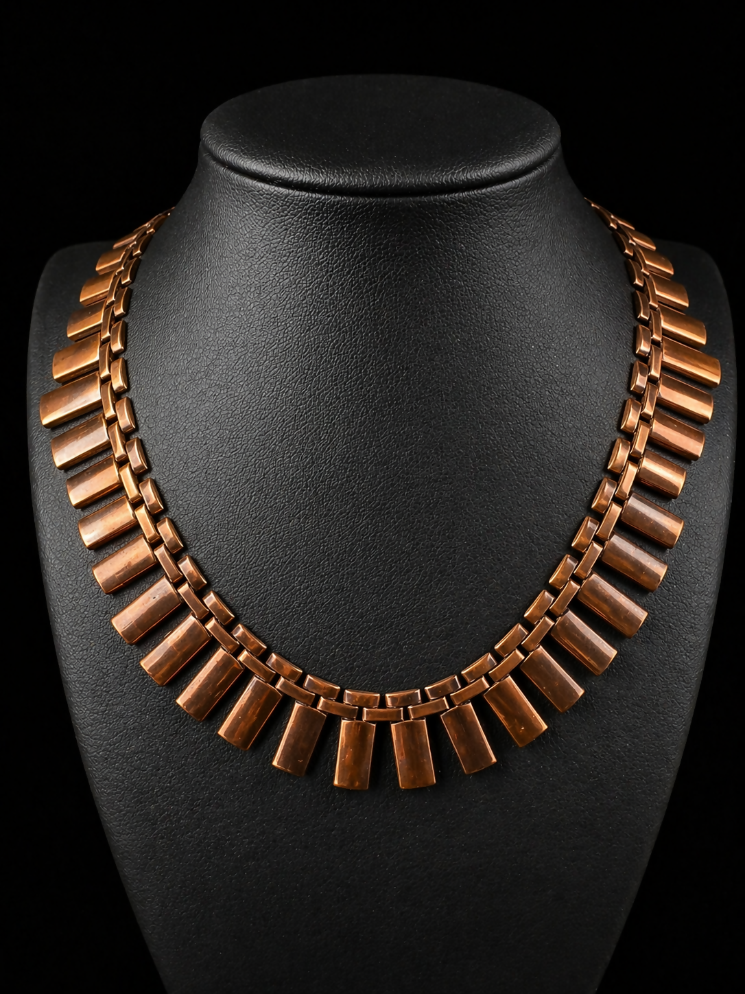 Copper “Peter Pan” by Renoir Necklace 14” and Earrings 1”