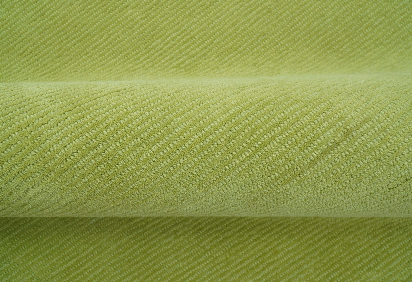 Terra Custom Made Modern Solid Design Green Hand Tufted Wool Rug