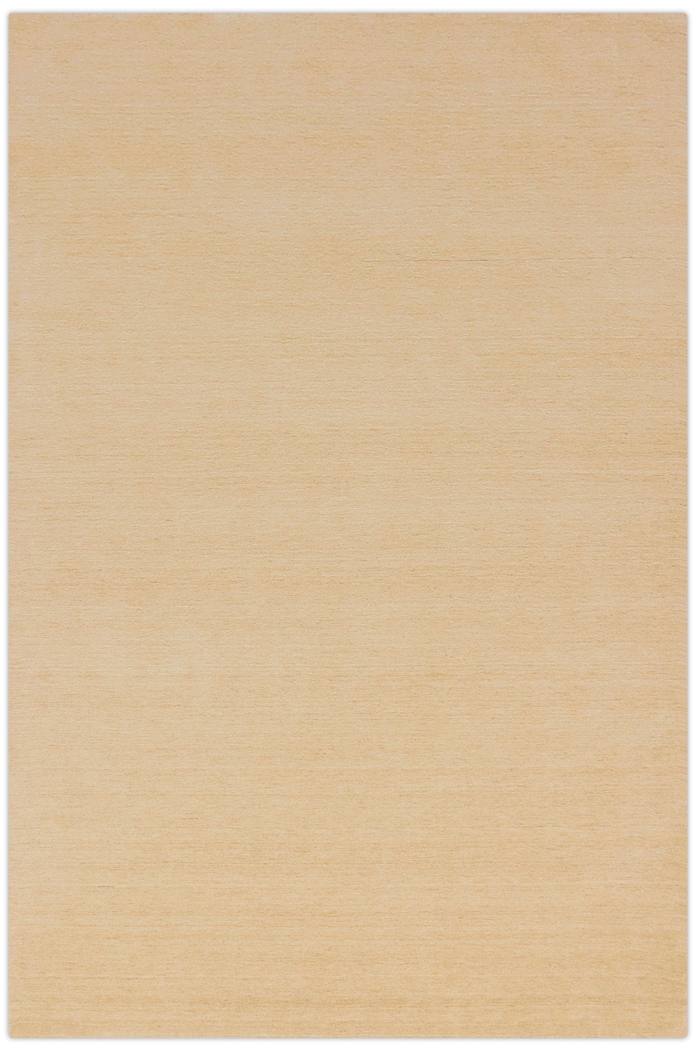 Terrain Hand Loomed Modern Beige Solid Design Wool Area Rug