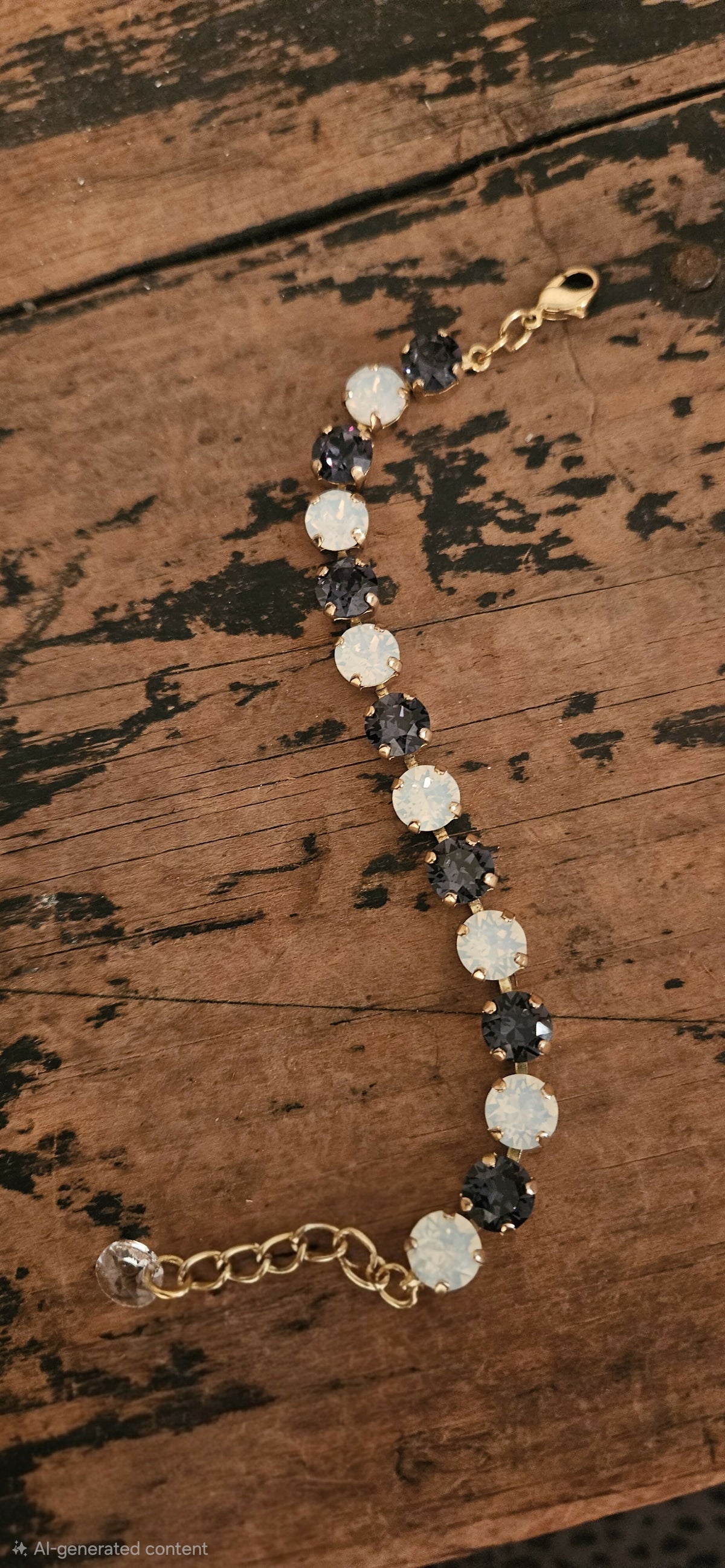 Anytime Crystals 8.5mm Swarovski Crystal Bracelet