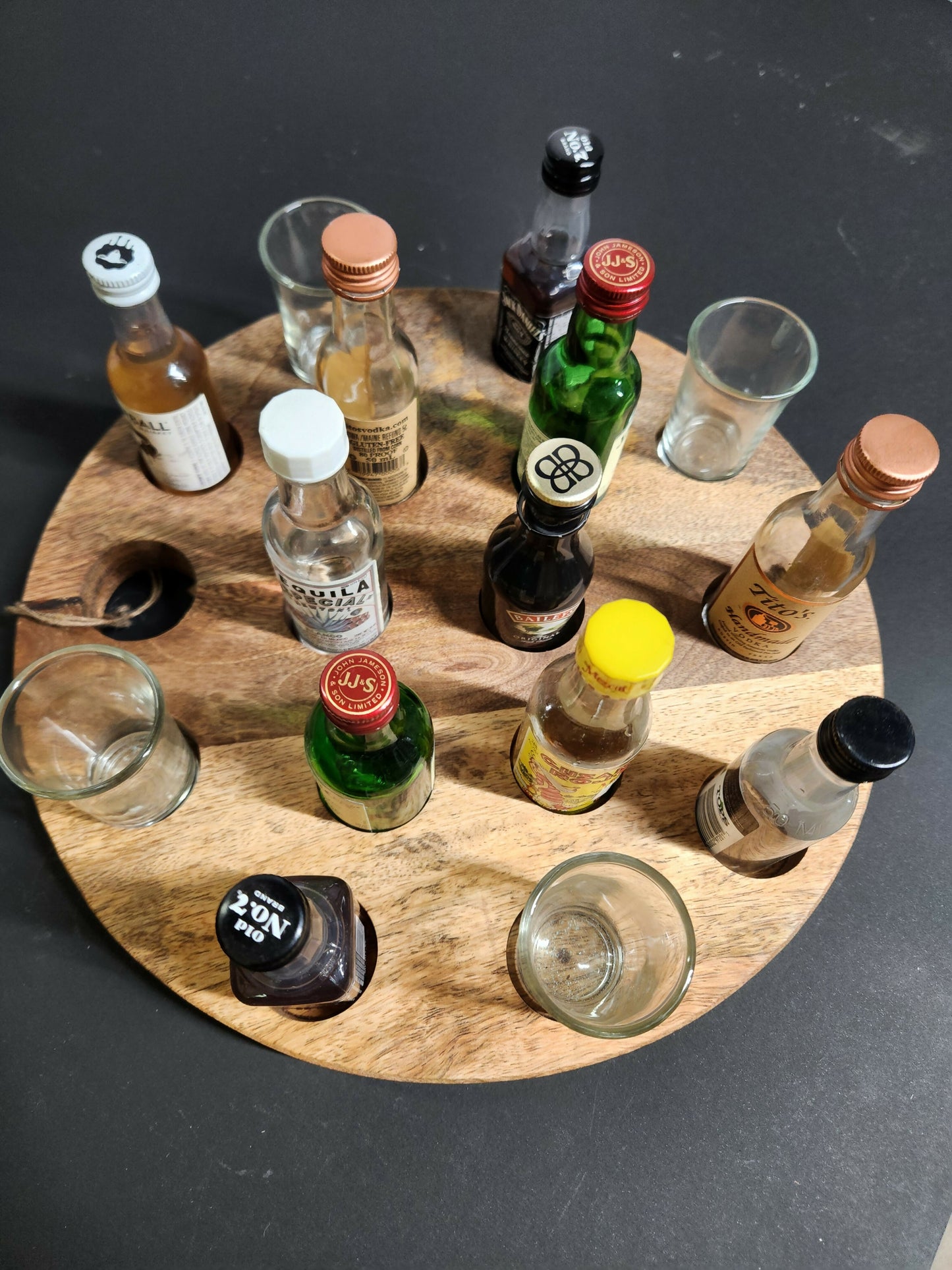 Mango wood Char-shooterie board 14