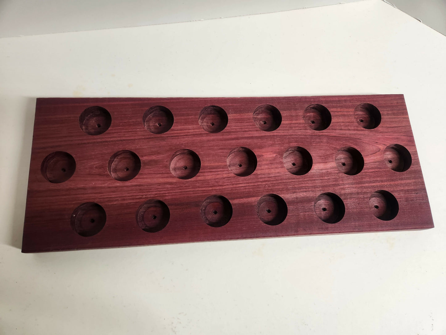 Purple Heart wood Char-shooterie board 48